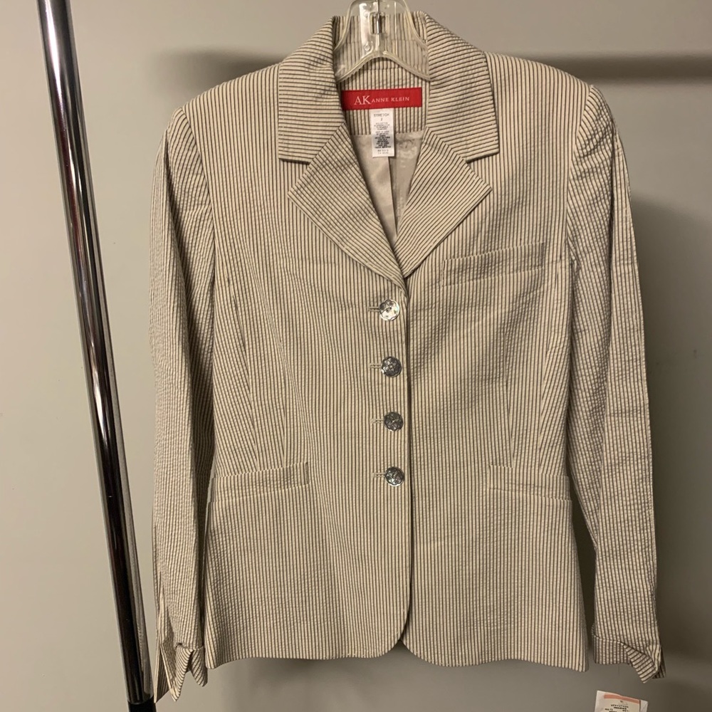 Pin stripe blazer AK